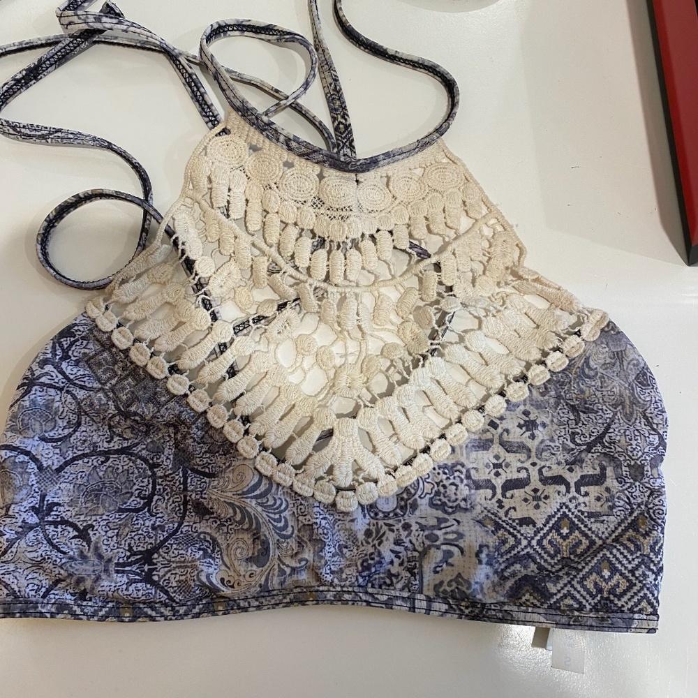 Merilee's Crochet Halter Bikini Top